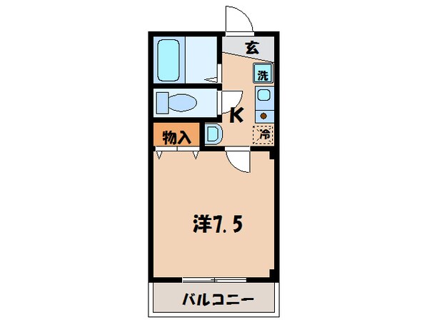 桜町前駅 徒歩10分 3階の物件間取画像